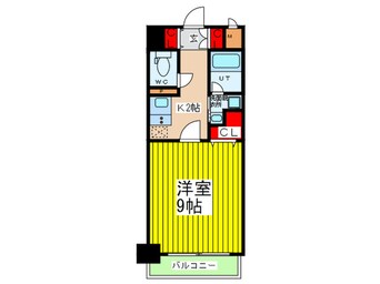 間取図 ＣＯＣＯＲＯ－ＷＥＳＴ