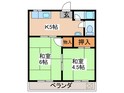コ－ポみそのの間取図