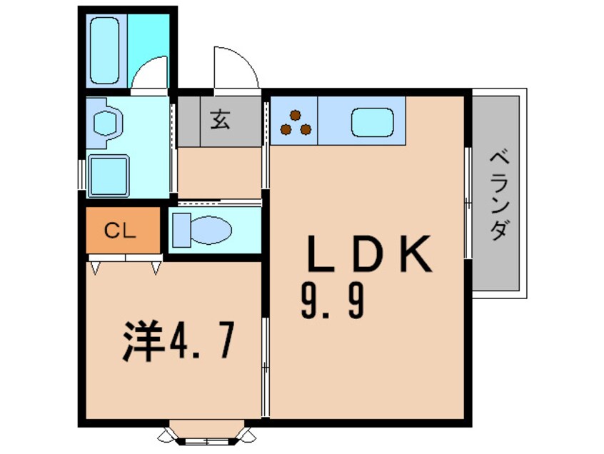 間取図 フリーダ西宮北口