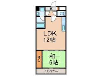 間取図 ＹＫハイツ旭が丘