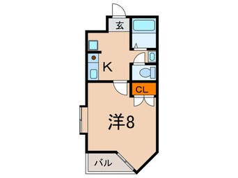 間取図 ＹＫハイツ旭が丘