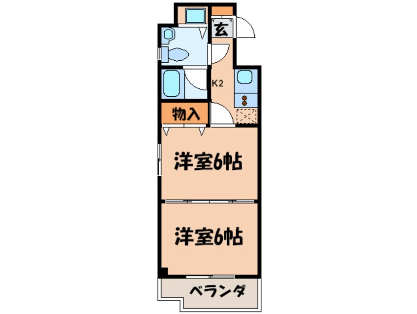 間取図 ボナール三条高倉