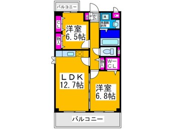 間取図 カ－サ善