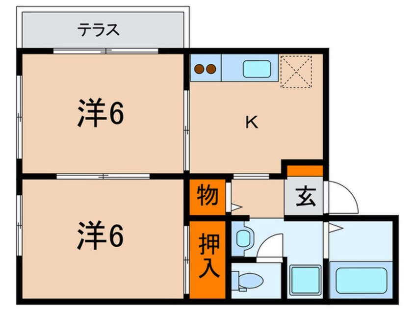 間取図 サンコ－ト