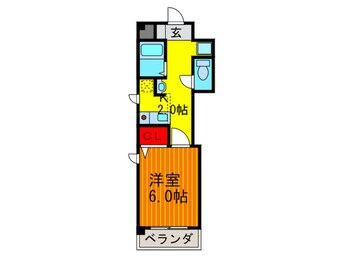 間取図 ポレ－ル新石切
