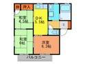 モアナパレスＡ棟の間取図