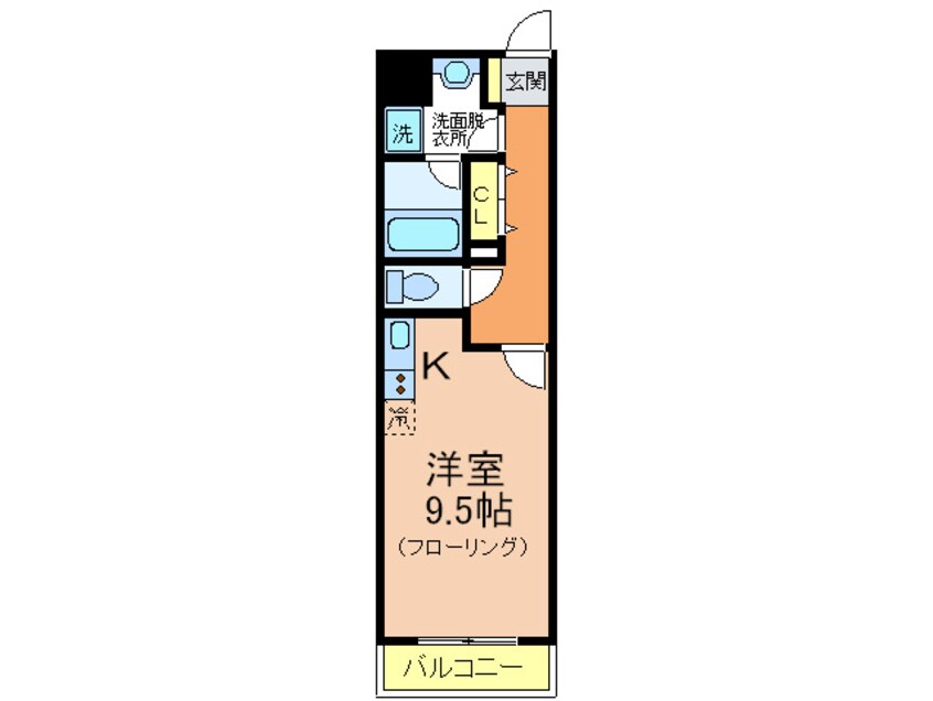 間取図 リアルテ湊川公園