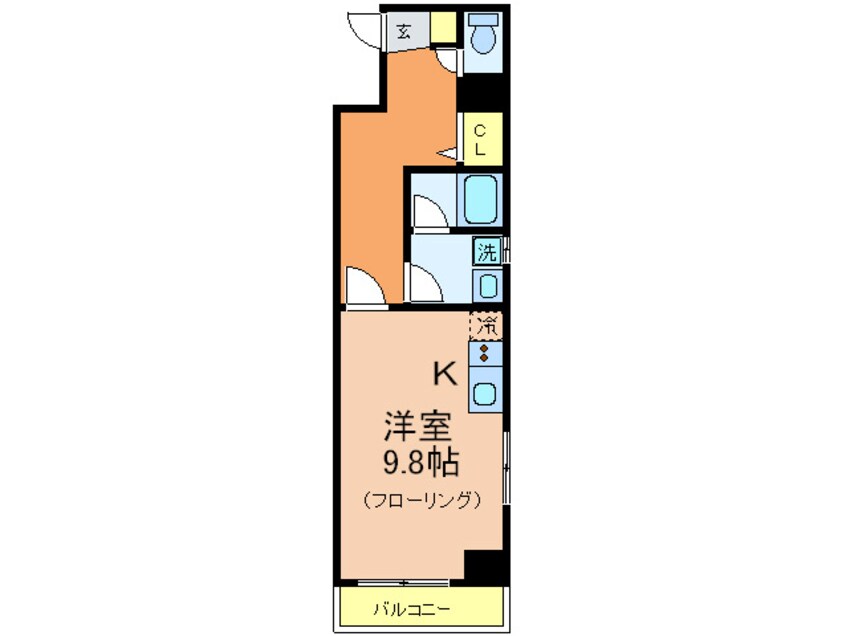 間取図 リアルテ湊川公園
