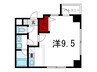リアルテ湊川公園 1Rの間取り