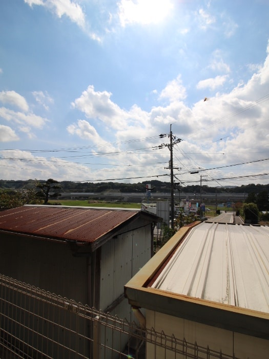 室内からの展望 オリーブ