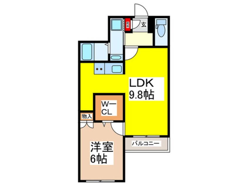 間取図 フレシール