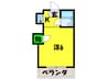 メゾン美也パ－トⅢ 1Kの間取り