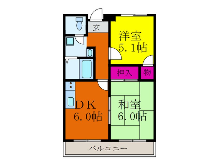 間取図 モアクレスト