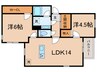 Ｍ．２５５ 2LDKの間取り