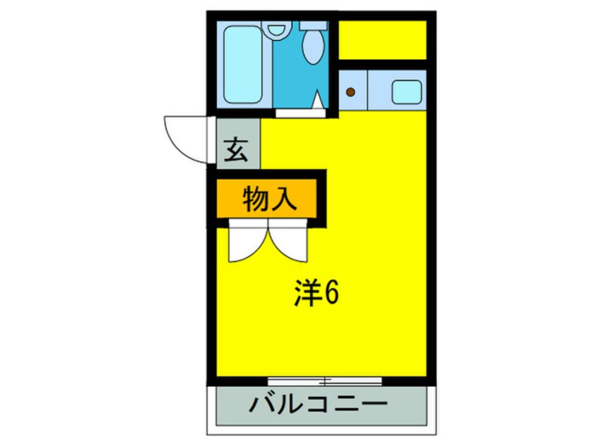 間取図 カーサ天美