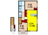 N-VILLAGEたかみ 2LDKの間取り