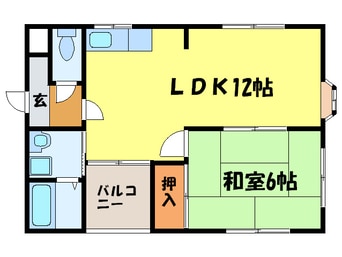 間取図 フォルテ泉大津
