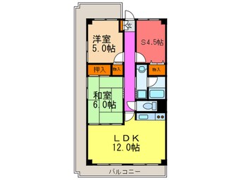 間取図 グリ－ンゲ－ト清玄