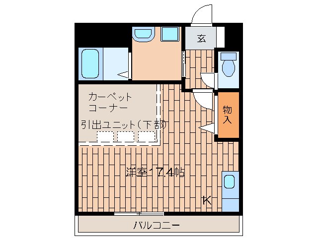 間取り図 ヴィラプレ－ルⅡ