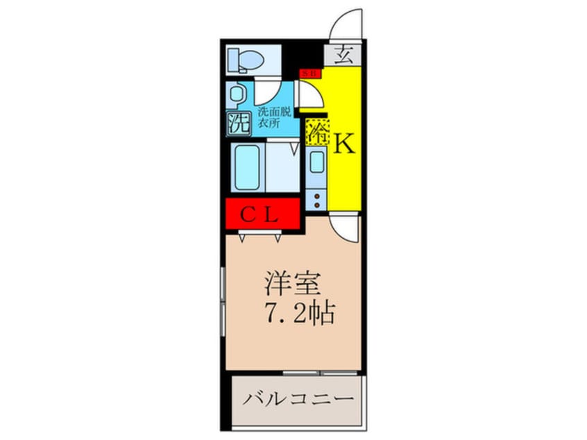 間取図 ヴィラ　サン　Ⅲ