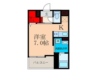 間取図 ヴィラ　サン　Ⅲ