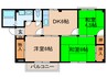 サンヴィレッジ上尾Ⅱ 3DKの間取り