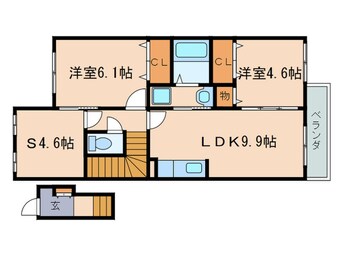 間取図 JARDIN　DE　TOURNESOL