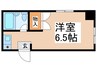 ジョイフルホ－ムＫ 1Rの間取り