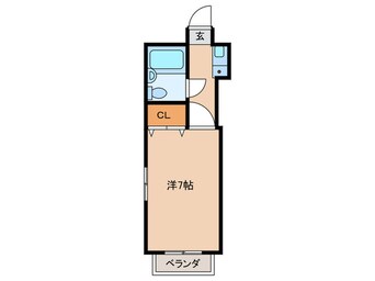 間取図 サフランマンション