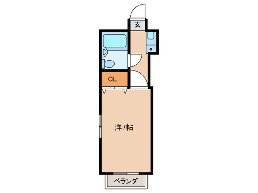 間取図 サフランマンション