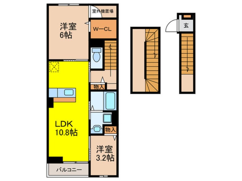 間取図 EXCEED宝塚