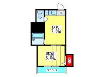 間取図 サカエマンション桃谷