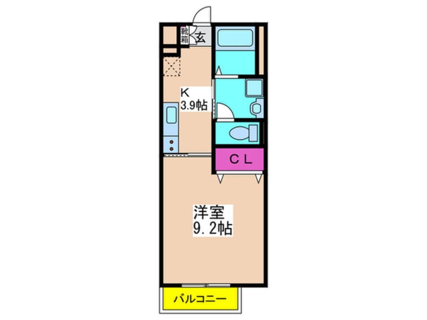 間取図 グレイスコート