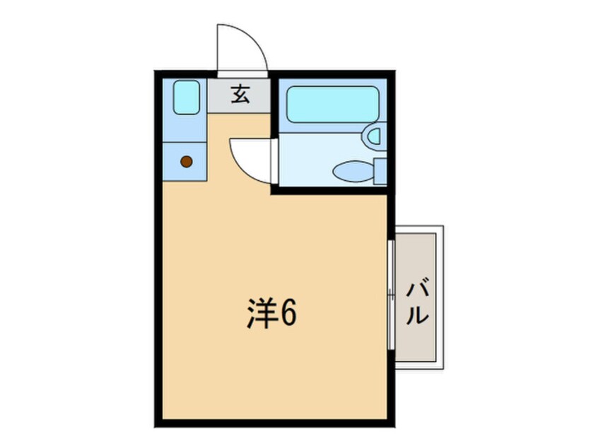 間取図 大田ビル御霊町