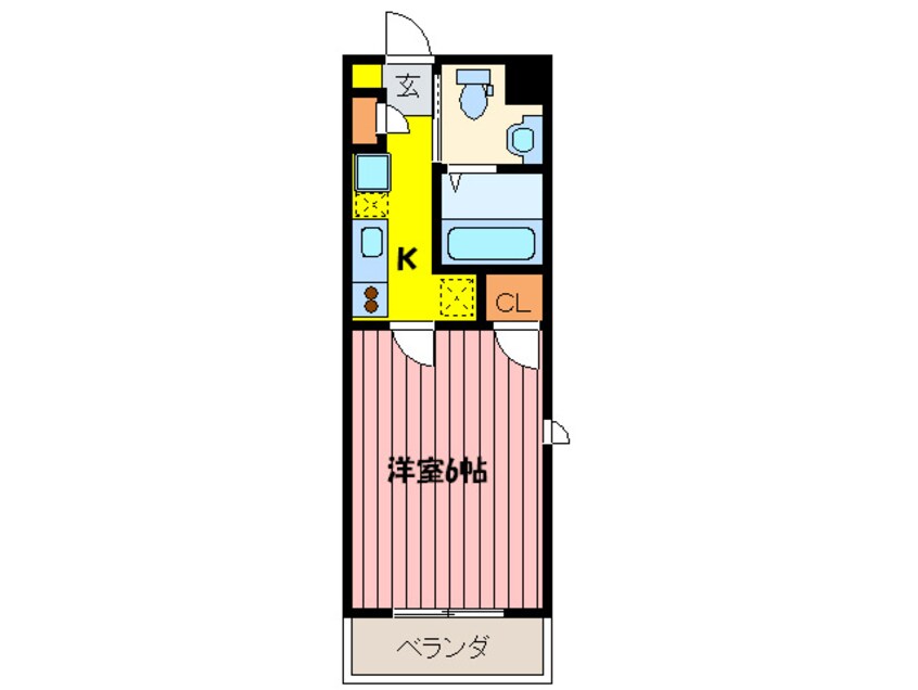 間取図 Ｕｒｏ勝山