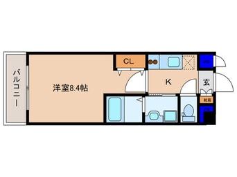間取図 ベラジオ京都駅東(502)