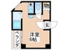 オ－ナ－ズマンション舎利寺 1Rの間取り