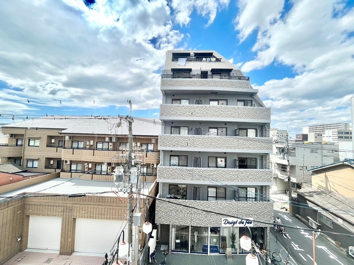 室内からの展望 鶴見パールハイツ