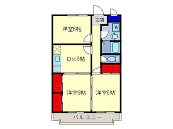 間取図 ミロ－ズコ－ト