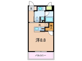 間取図 ア－クタマタニビル