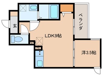 間取図 Ｓ-ＭＯＶＥ緑橋