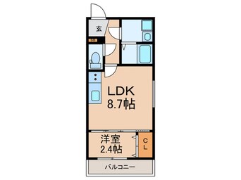 間取図 Ｓ-ＭＯＶＥ緑橋