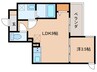 Royal Maison 城東 1LDKの間取り