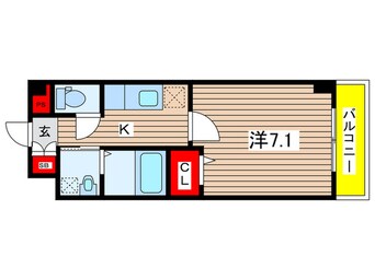 間取図 ベリエ太秦