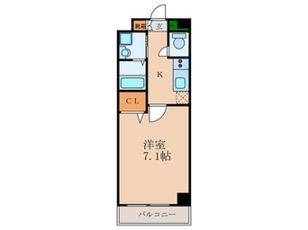 間取図 ベリエ太秦