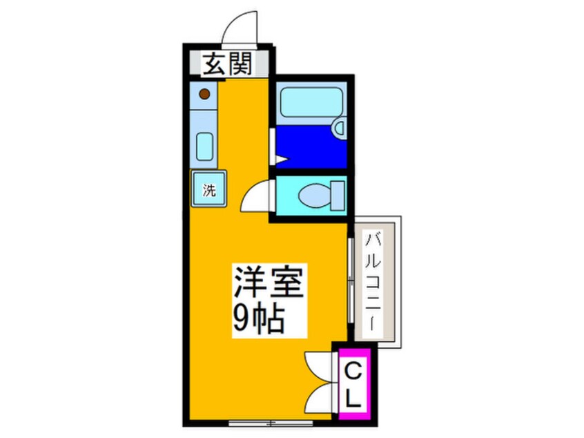 間取図 ロイヤルマンション百済