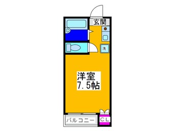 間取図 ロイヤルマンション百済