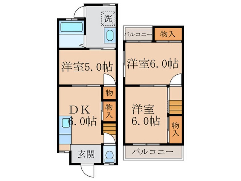 間取図 伏見区中島樋ノ上町戸建