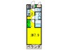 コータコート 1Kの間取り