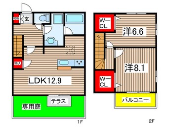 間取図 ロイヤルコントラーダ
